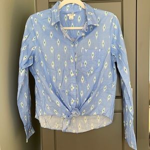 J. Crew Ikat Top